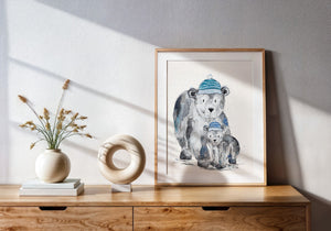 Eisbären Knut und Mika