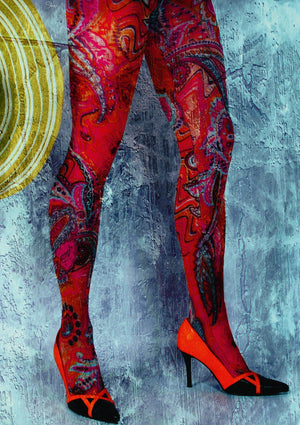 Red Shoes and a green Hat 1