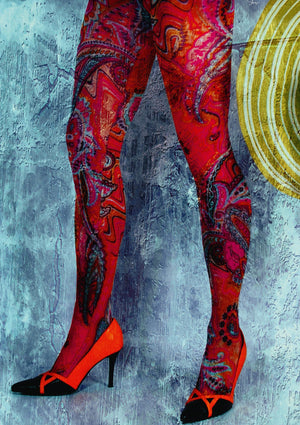 Red Shoes and a green Hat 3