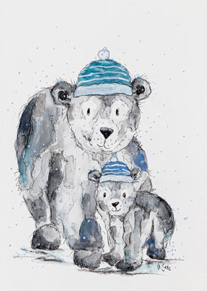 Eisbären Knut und Mika