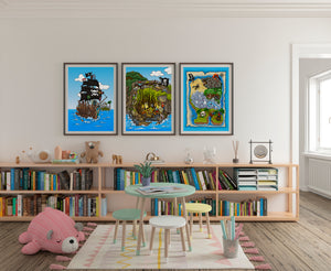 Piraten-Set mit 3 Motiven